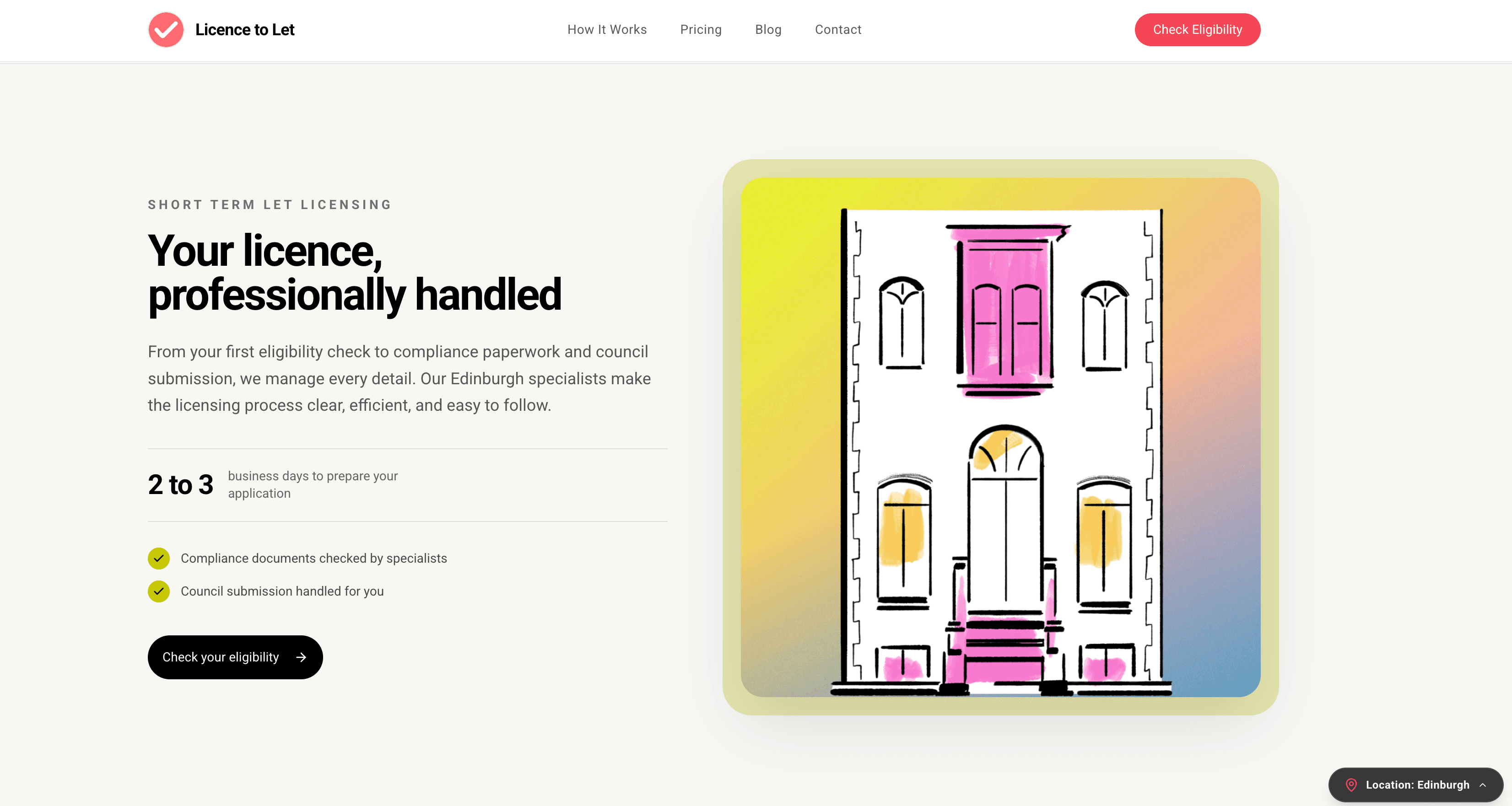 Licence to Let conversion-focused website design and development case study