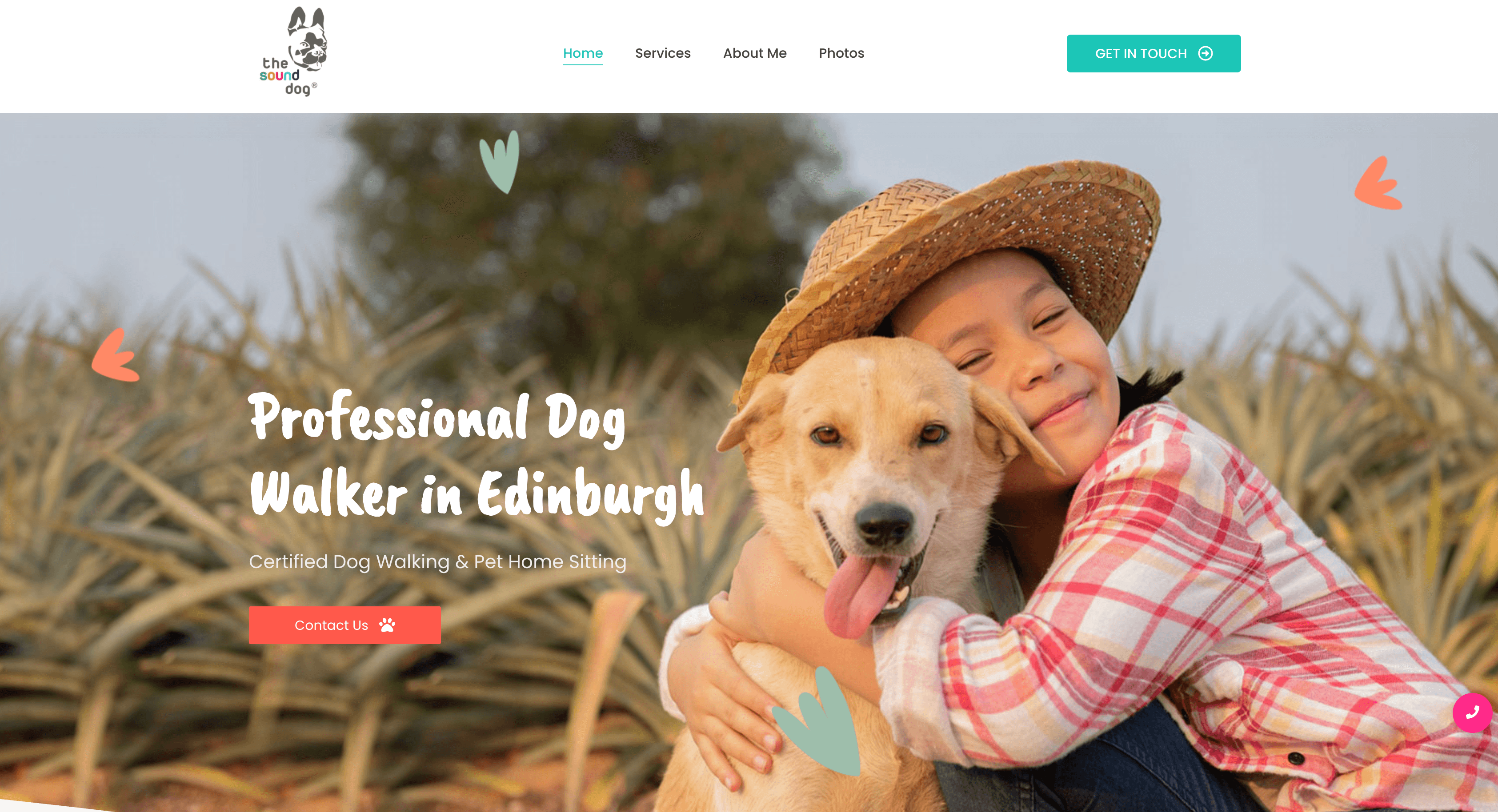 The Sound Dog WordPress website redesign and domain consolidation case study
